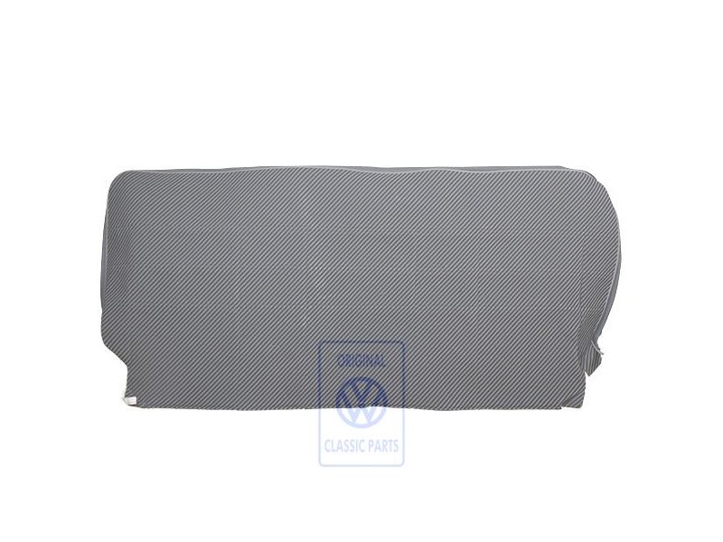 Original VW Seat Covering Fabric Flannel Grey - 7D0885405 EEW