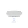 Original VW Cover Cap Pearl Grey - 7D2867915 Y20