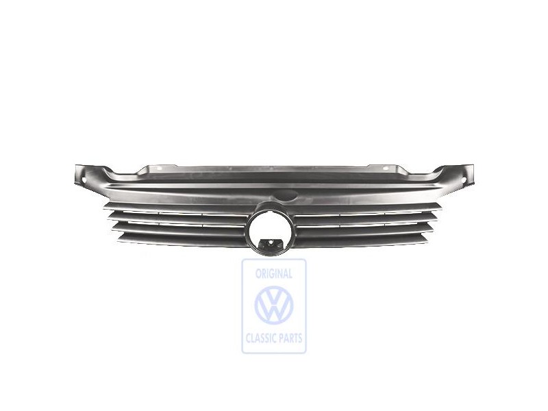 Original VW Radiator Grille Satin Black - 7D0853651 01C