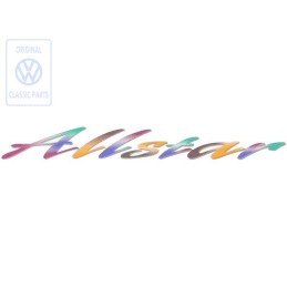Original VW Film Lettering Green/Orange - 7D0854431 DGZ