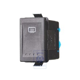 Original VW Push Button Satin Black - 7D0959621 01C