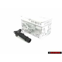 Original VW 20 16v ABF Engine Coolant Flange with O-ring - 037121132J