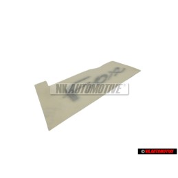 Original VW FOX Boot Trunk Decal Sticker - 6N0853750 Z19