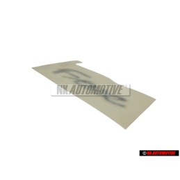 Original VW FOX Boot Trunk Decal Sticker - 6N0853750 Z19