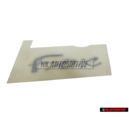 Original VW FOX Boot Trunk Decal Sticker - 6N0853750 Z19