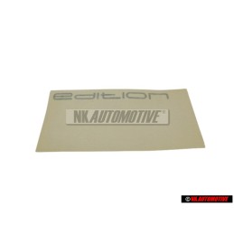 Original VW Edition Boot Trunk Decal Badge Emblem Sticker - 6N0853750C 1Y4
