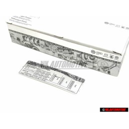 Original VW Warning Sticker Decal Cold Tire Inflation Pressure - 251010015T