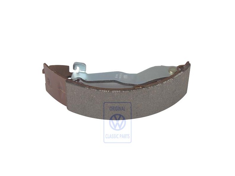 Original VW Brake Shoe With Lining And Brake Lever - 701609531E