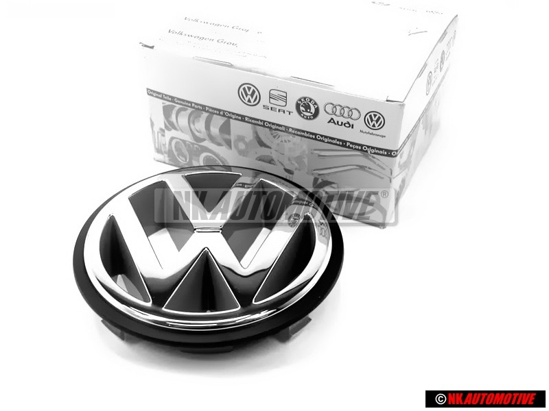 Original VW Front Grill Badge Emblem Chrome - 3A0853600 EPG