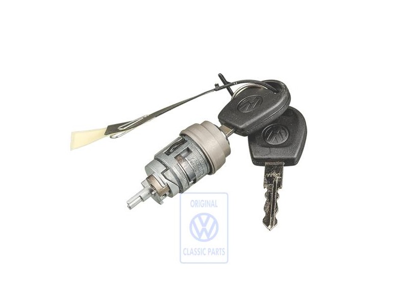 Original VW Lock Cylinder For Ignition Starter Switch - 7D0905855
