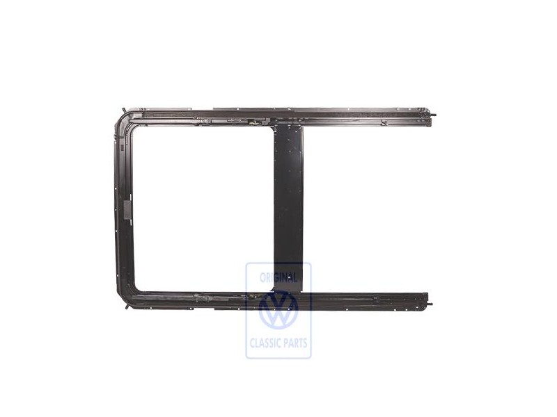 Original VW Frame With Sliding Tilt Actuator - 7D1877431