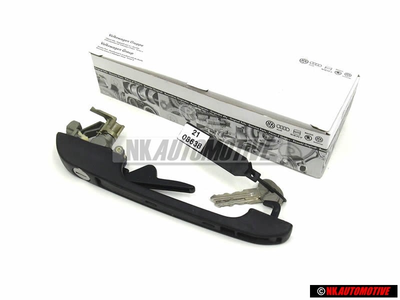 Original VW Door Handle Outer Right Black - 155837206A
