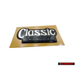 Original VW Classic Line Side Badge Emblem Decal - 155853687L BWV