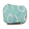 Original VW Head Restraint Cover Cloth Flannel Grey/Green - 7D0881921P HQN