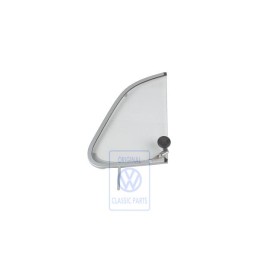 Original VW Side-Hung Window Chrome Colored - 111837602D 091