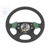 Original VW Steering Wheel Leather Satin Black/Salsa Green - 1H0419091ADEBR