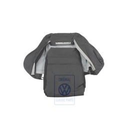 Original VW Backrest Cover Leather/Leatherette Black - 1H0881805BFEGV