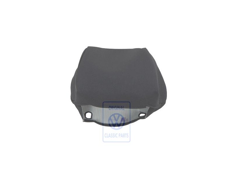 Original VW Head Restraint Cover Cloth Off-Black - 6N0881921AB1SF