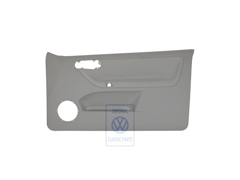 Original VW Door Panel Trim Cloth Flannel Grey - 6N3867012CNHDZ