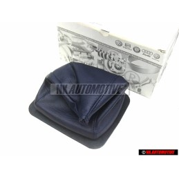 Original VW Carat Gear Shift Gearstick Gaiter Blue - 255711115 2HM