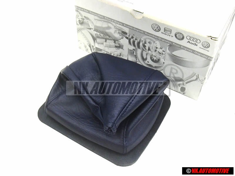 Original VW Carat Gear Shift Gearstick Gaiter Blue - 255711115 2HM