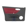 Original VW Door Panel Trim Cloth Flash Red/Off-Black - 6N4867011CNHLX