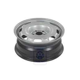 Original VW Steel Rim Chrome Colored - 1H0601025K 091