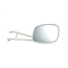 Original VW Exterior Mirror (Convex) Pastel White - 261857514B 90D