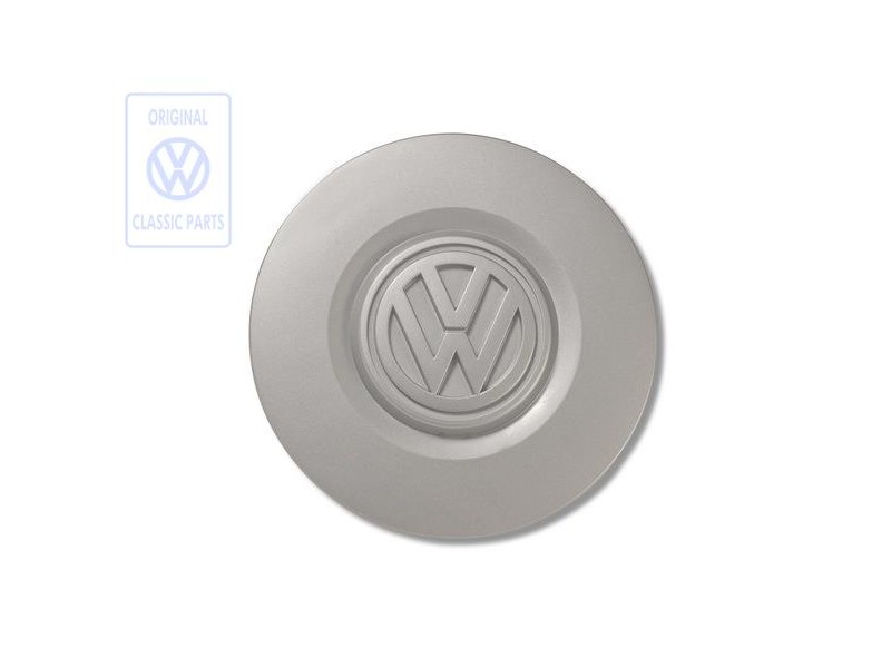 Original VW Hub Cap Chrome Colored - 1H0601149C 091