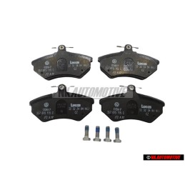Original VW 1 Set Of Brake Pads For Disk Brake - 357698151B