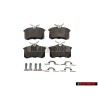 Original VW 1 Set Of Brake Pads For Disk Brake - 1H0698451H