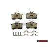 Original VW 1 Set Of Brake Pads For Disk Brake - 1H0698451H