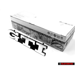 Original VW GTI Front Grill Badge Emblem Chrome - 1H6853679E Z10