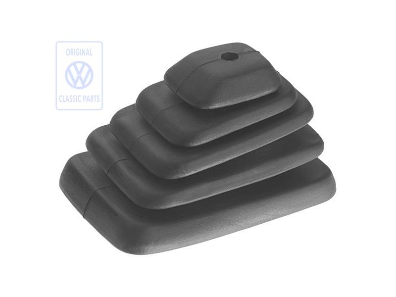 Original VW Gearshift Lever Trim Satin Black - 321711110A 01C
