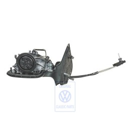 Original VW Exterior Mirror Housing Satin Black - 6N1857507G 01C