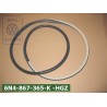 Original VW Door Seal Satin Black/Cream - 6N4867365K HGZ