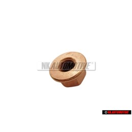 Original VW Hexagon Collar Nut Self-Locking - N 10286108
