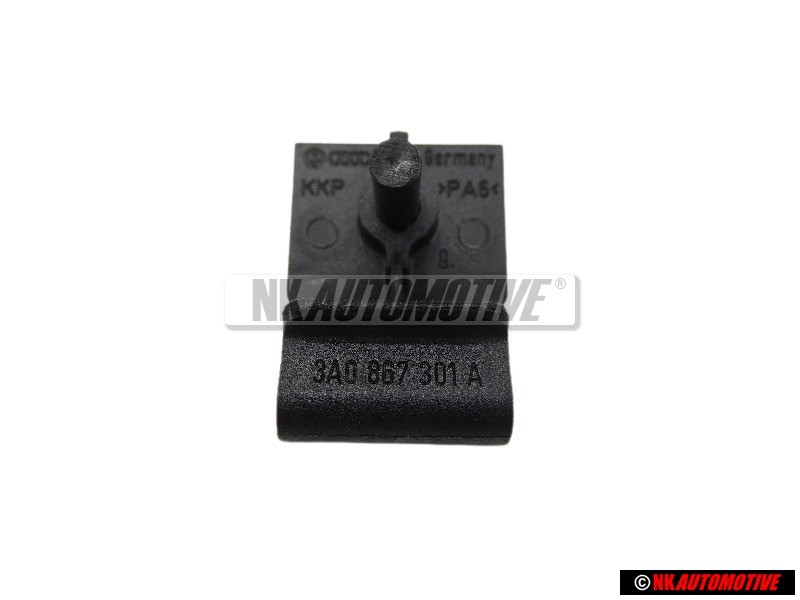 Original VW Door Card Panel Bottom Retaining Clip Bracket - 3A0867301