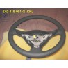 Original VW Steering Wheel Leather Black/Green - 6X0419091G KNJ