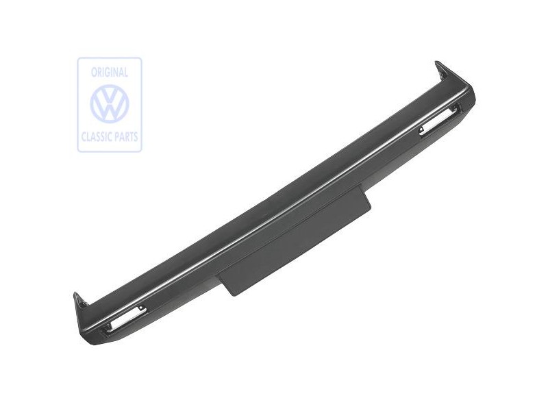 Original VW Bumper With Bracket And Cover Graphite - 861807103E GD6