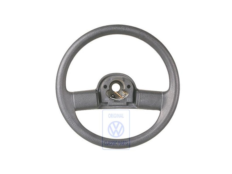 Original VW Steering Wheel Satin Black - 867419091H 01C