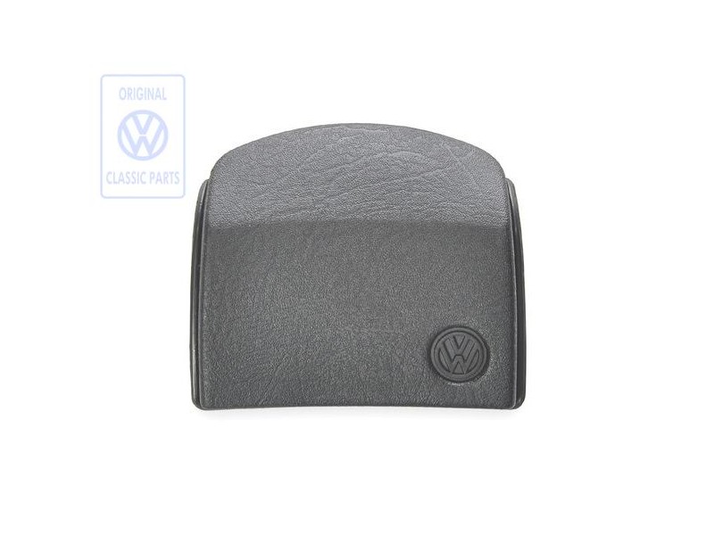 Original VW Cover Cap For Steering Wheel Satin Black - 867419669B 01C