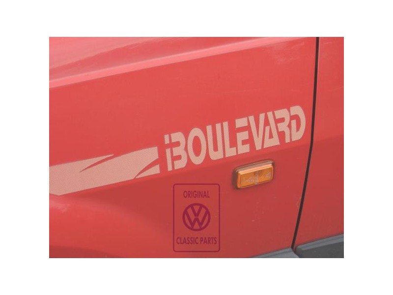 Original VW 1 Set Of Trim Foil Orange - 867898524K 25X