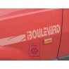 Original VW 1 Set Of Trim Foil Orange - 867898524K 25X