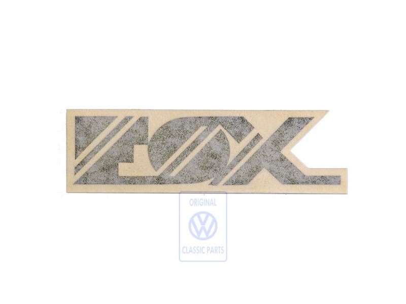 Original VW Film Lettering Satin Black - 871853750B 01C