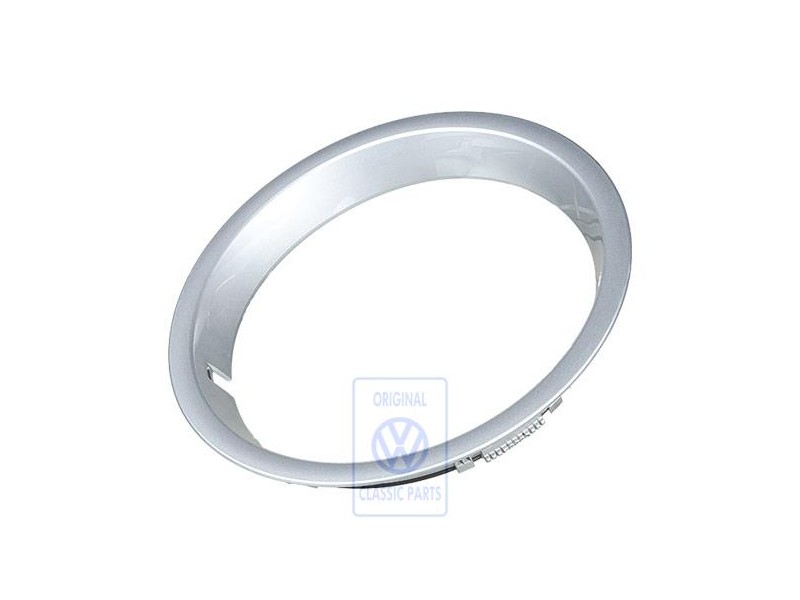 Original VW Wheel Trim Ring Alpine White - 1H0601157 CYD