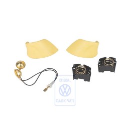 Original VW 1 Set Of Horn Buttons Yellow - 3A0419097 U46