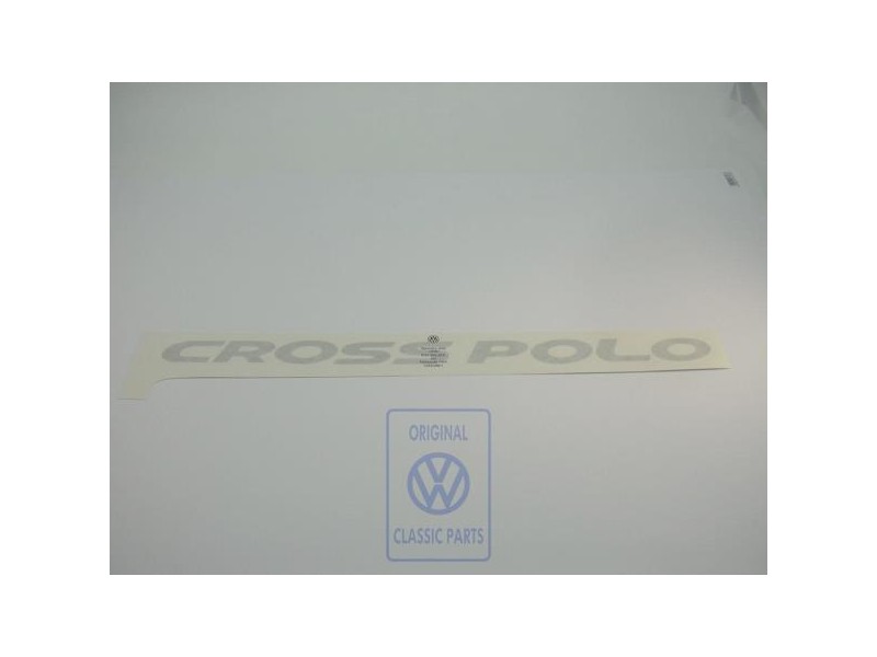 Original VW Film Lettering Silver - 6Q0853424 1W4
