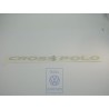 Original VW Film Lettering Silver - 6Q0853424 1W4