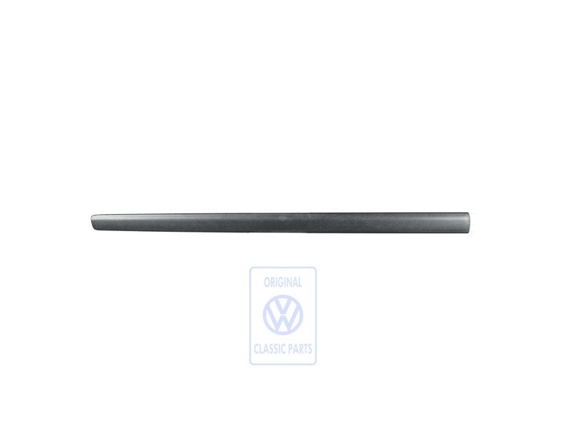 Original VW Protective Strip For Door Satin Black - 6Q4853515 9B9